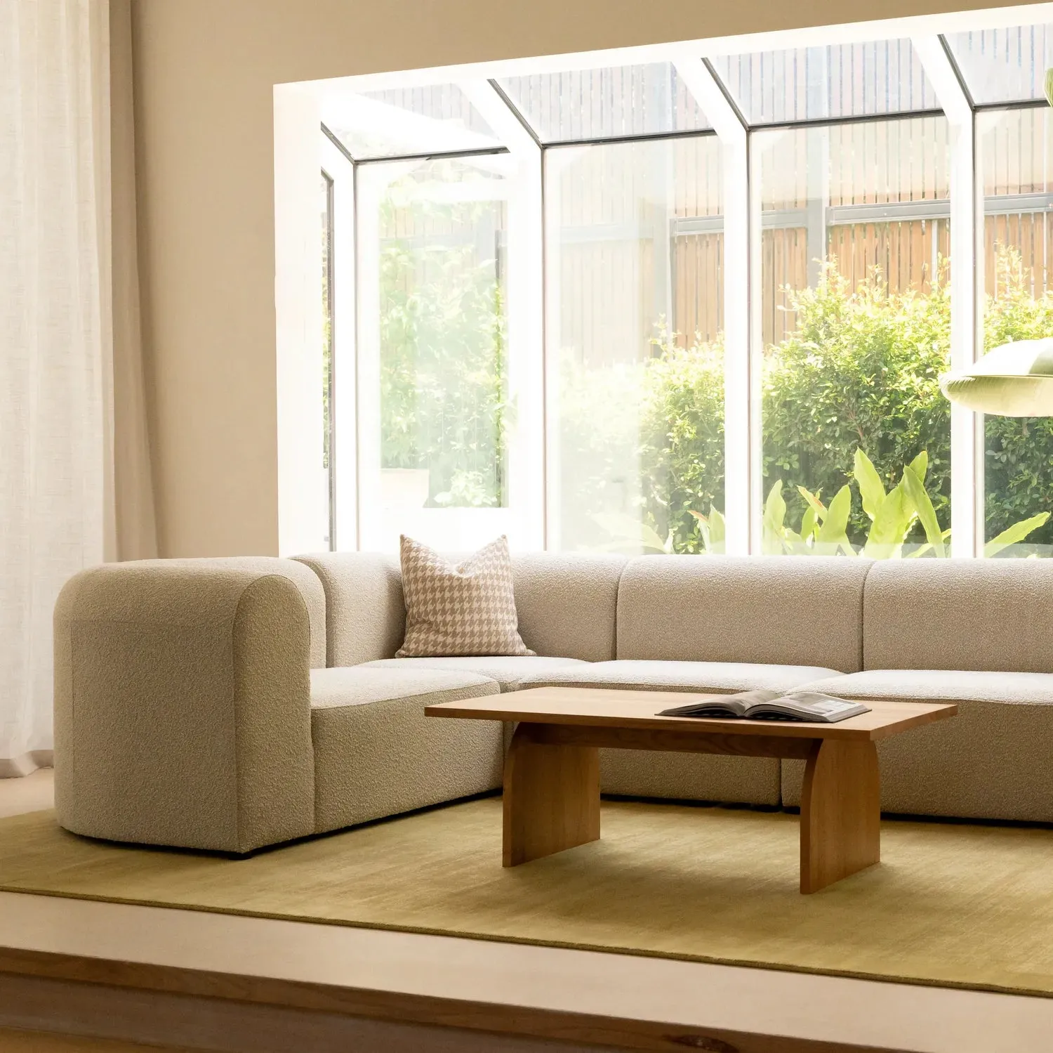 Berg LHF Closed Chaise Sofa - Copenhagen Grey