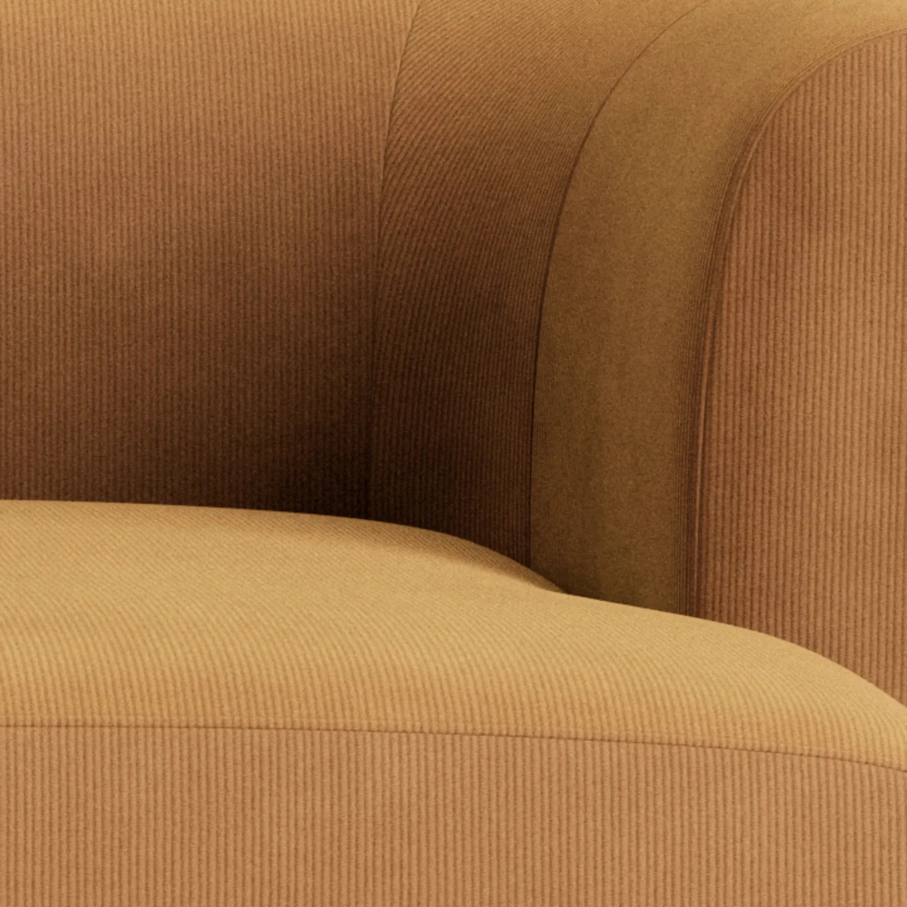 Berg Pit Sofa - Corduroy Fawn