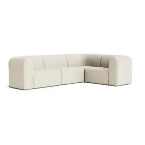 Berg RHF Closed Chaise Sofa - Copenhagen Grey