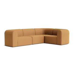 Berg RHF Closed Chaise Sofa - Corduroy Fawn