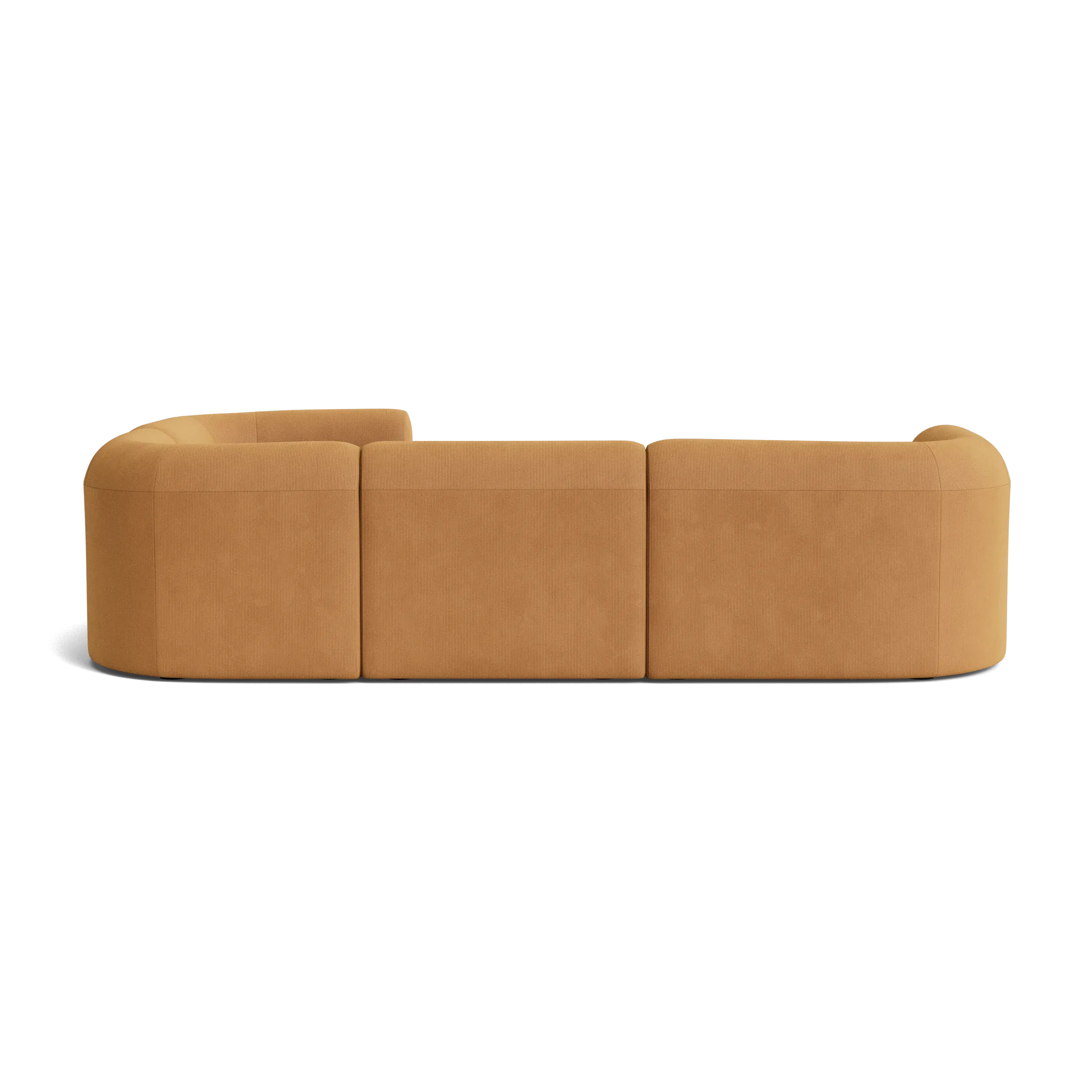 Berg RHF Closed Chaise Sofa - Corduroy Fawn