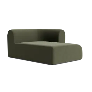Berg Right Chaise Module - Eden Leaf