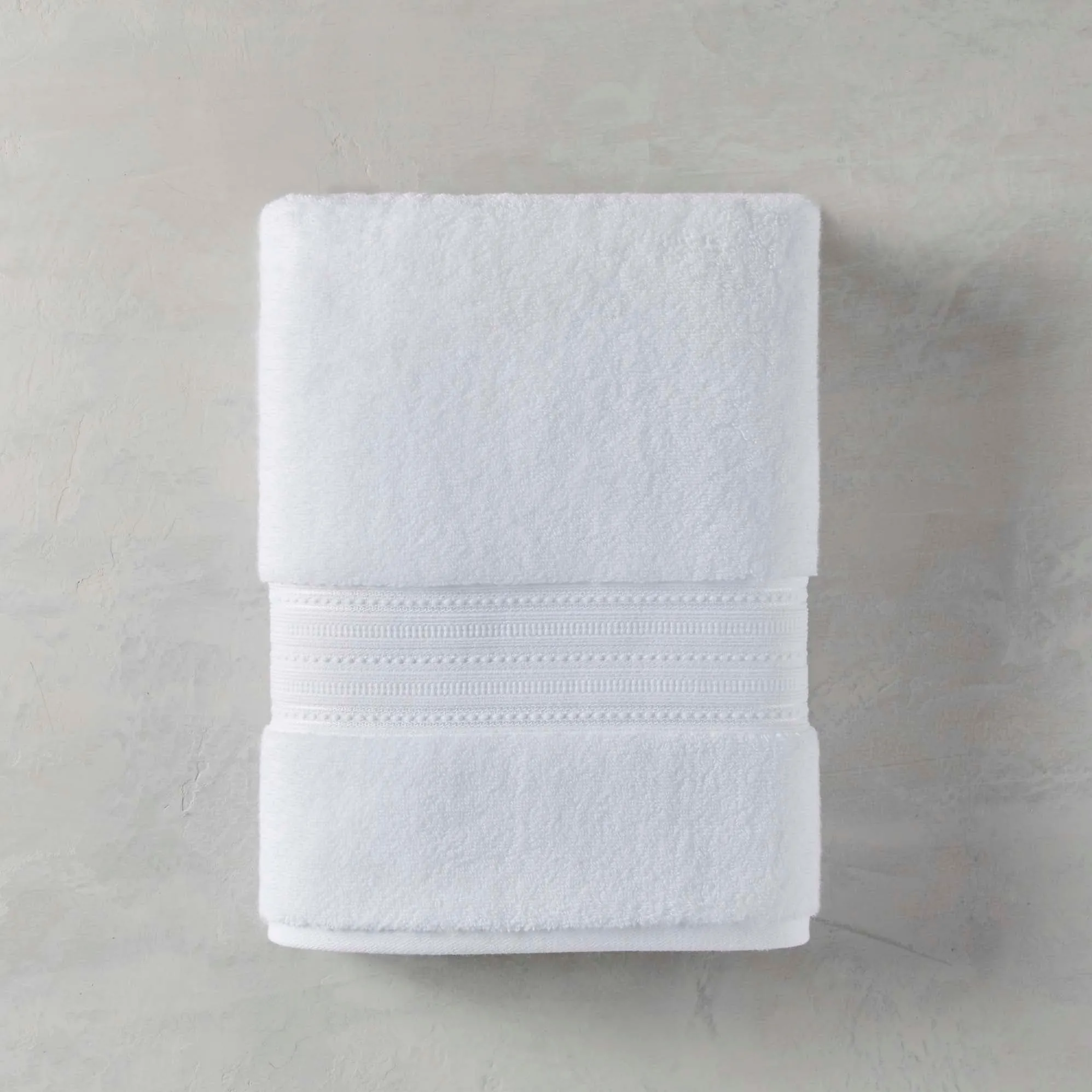 Better Homes & Gardens BHS100010993100 6 Piece Solid Bath Towel Set, Arctic White