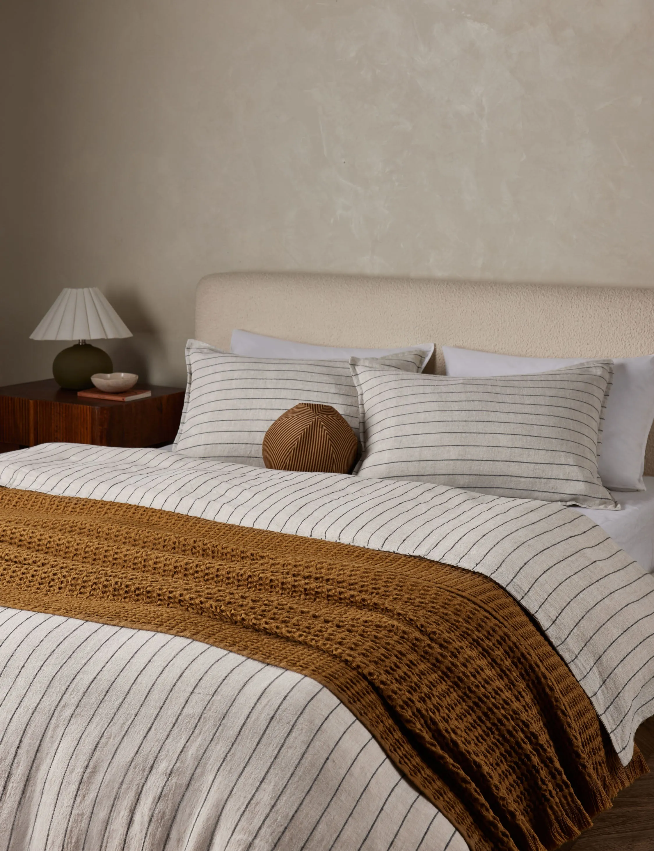 Blake Linen Duvet by Pom Pom at Home