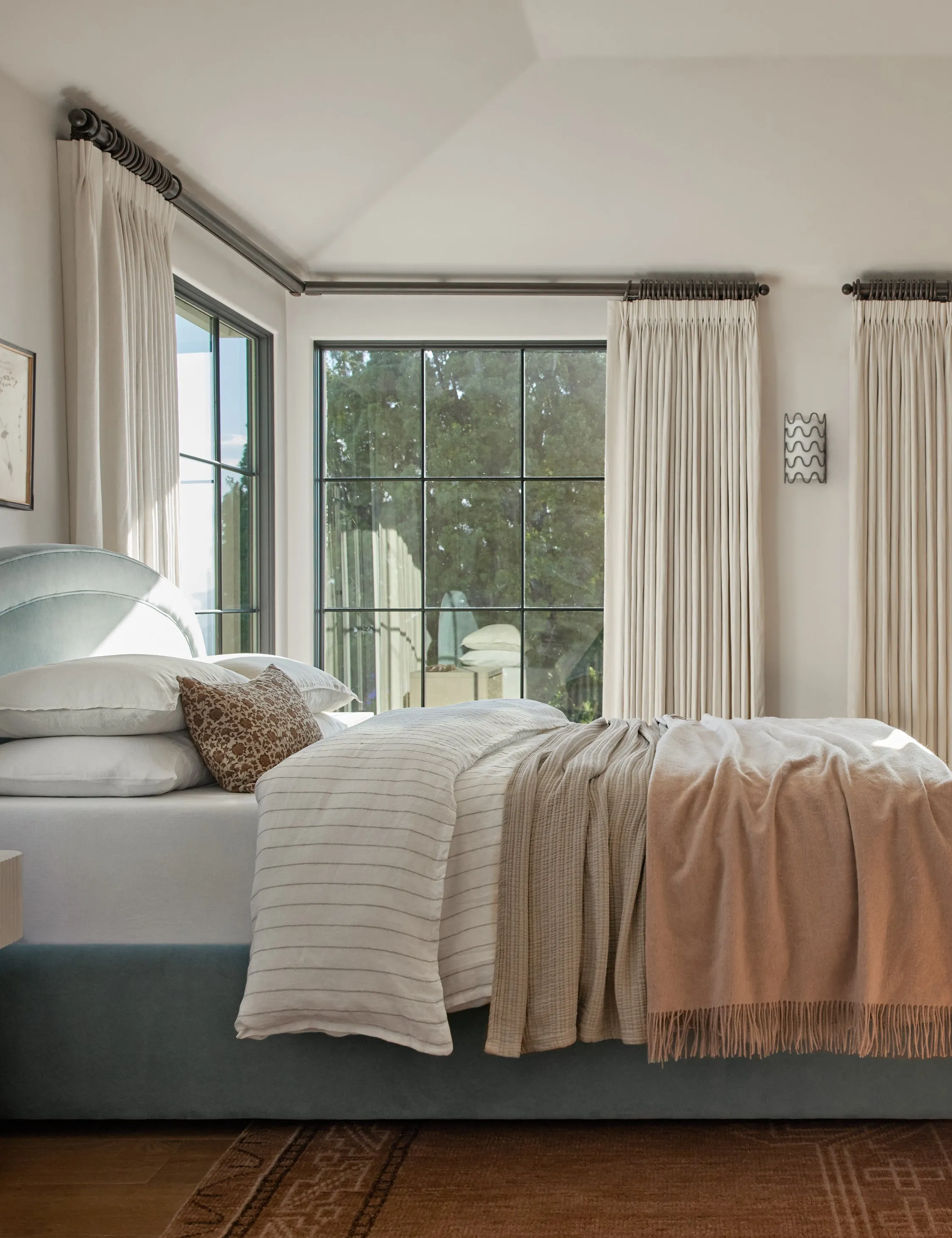 Blake Linen Duvet by Pom Pom at Home