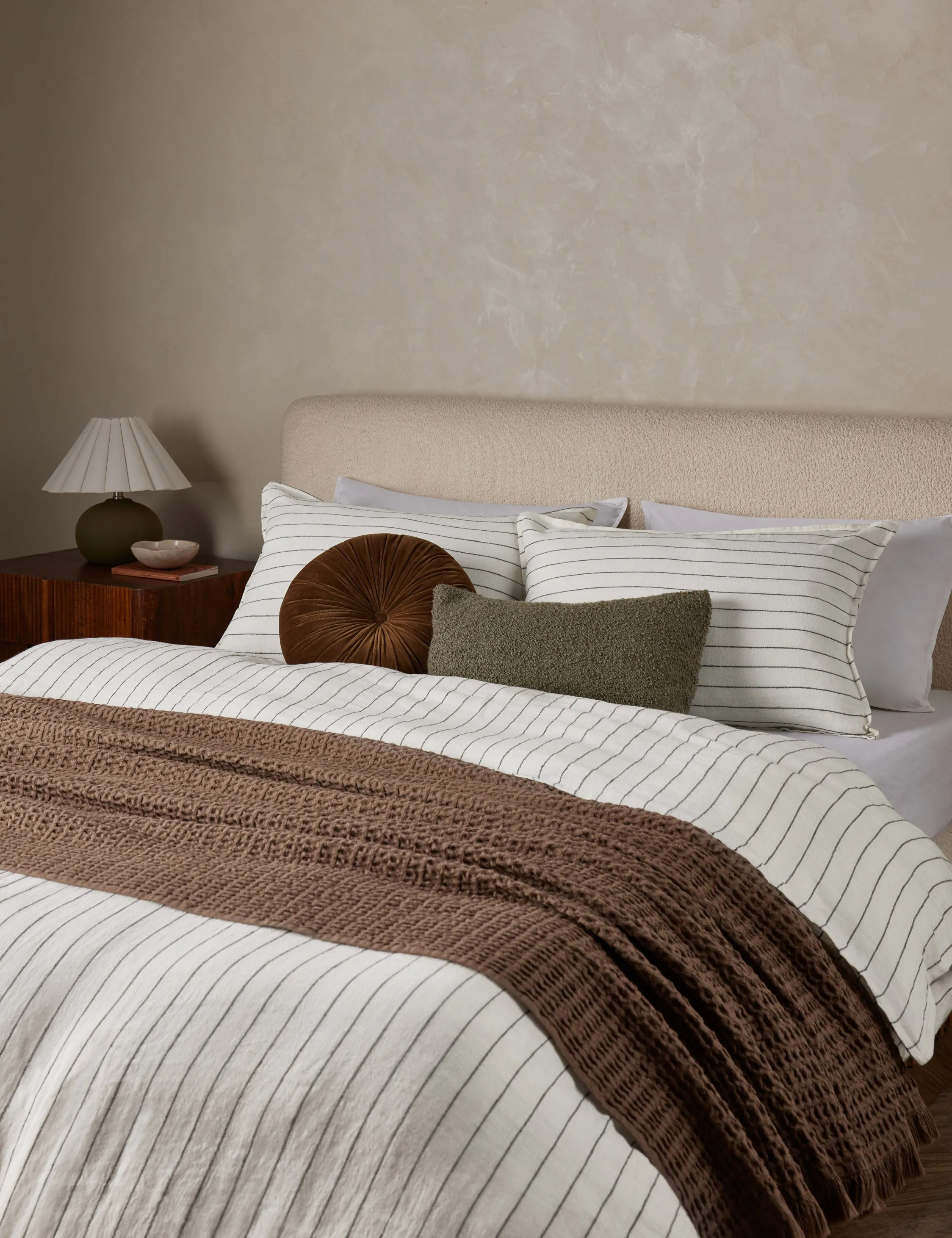Blake Linen Duvet by Pom Pom at Home