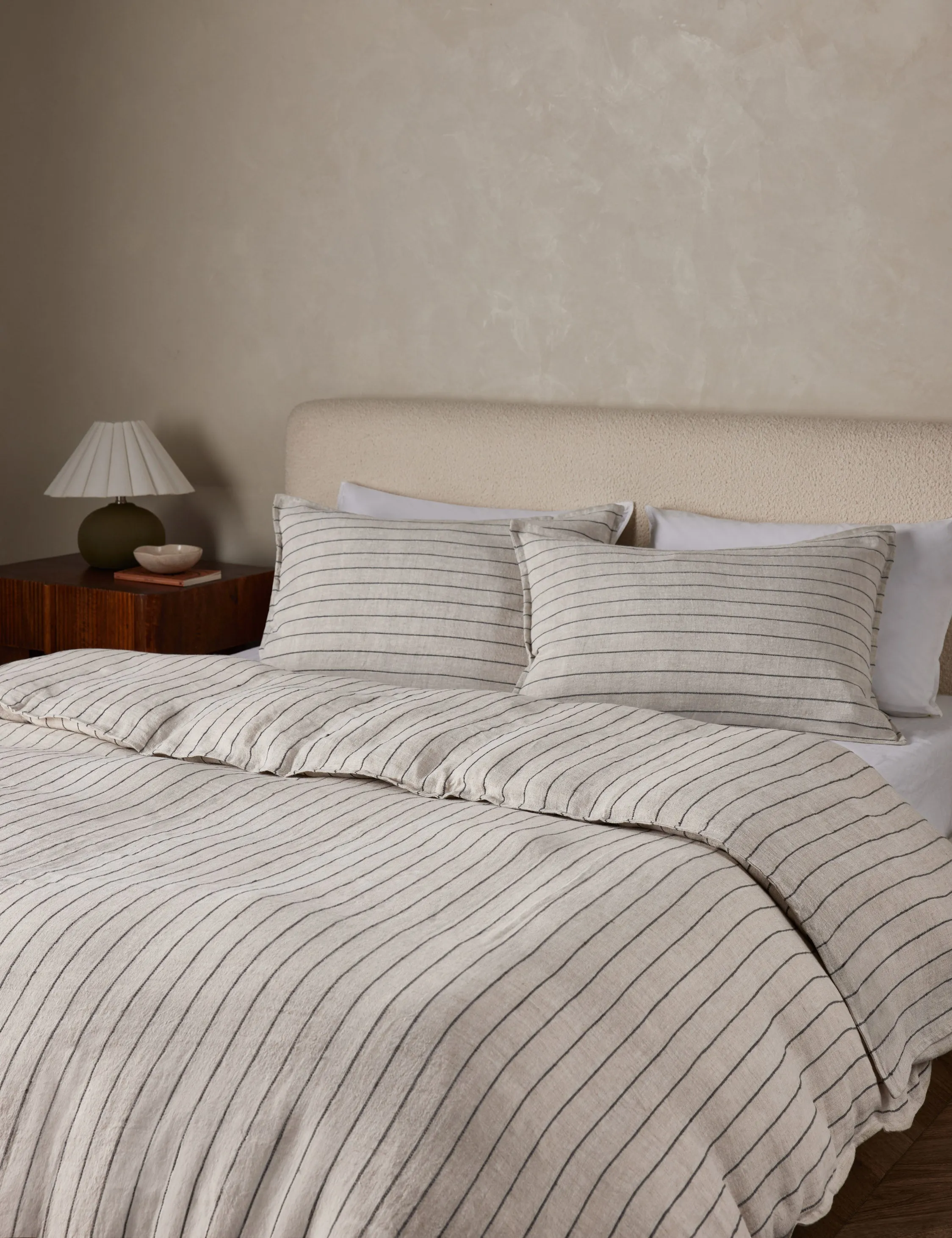 Blake Linen Duvet by Pom Pom at Home