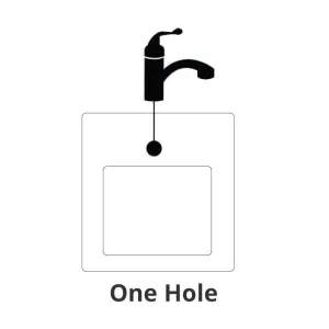 Blanco 441287 Diamond Single-Basin Drop-In Granite Kitchen Sink, Truffle