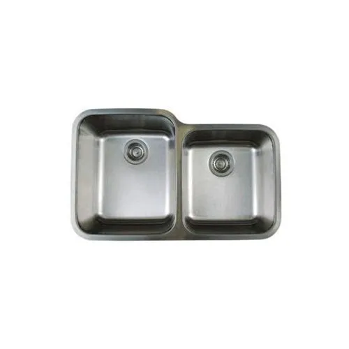 Blanco BL441023 Stellar 1-3/4-Inch Bowl Undermount Sink, Refined Brushed