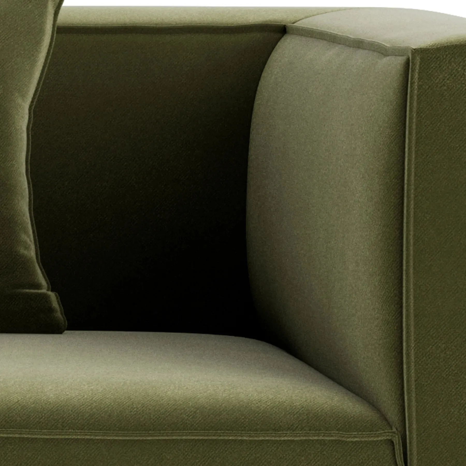 Block 2 Seater Sofa - Opal Forest