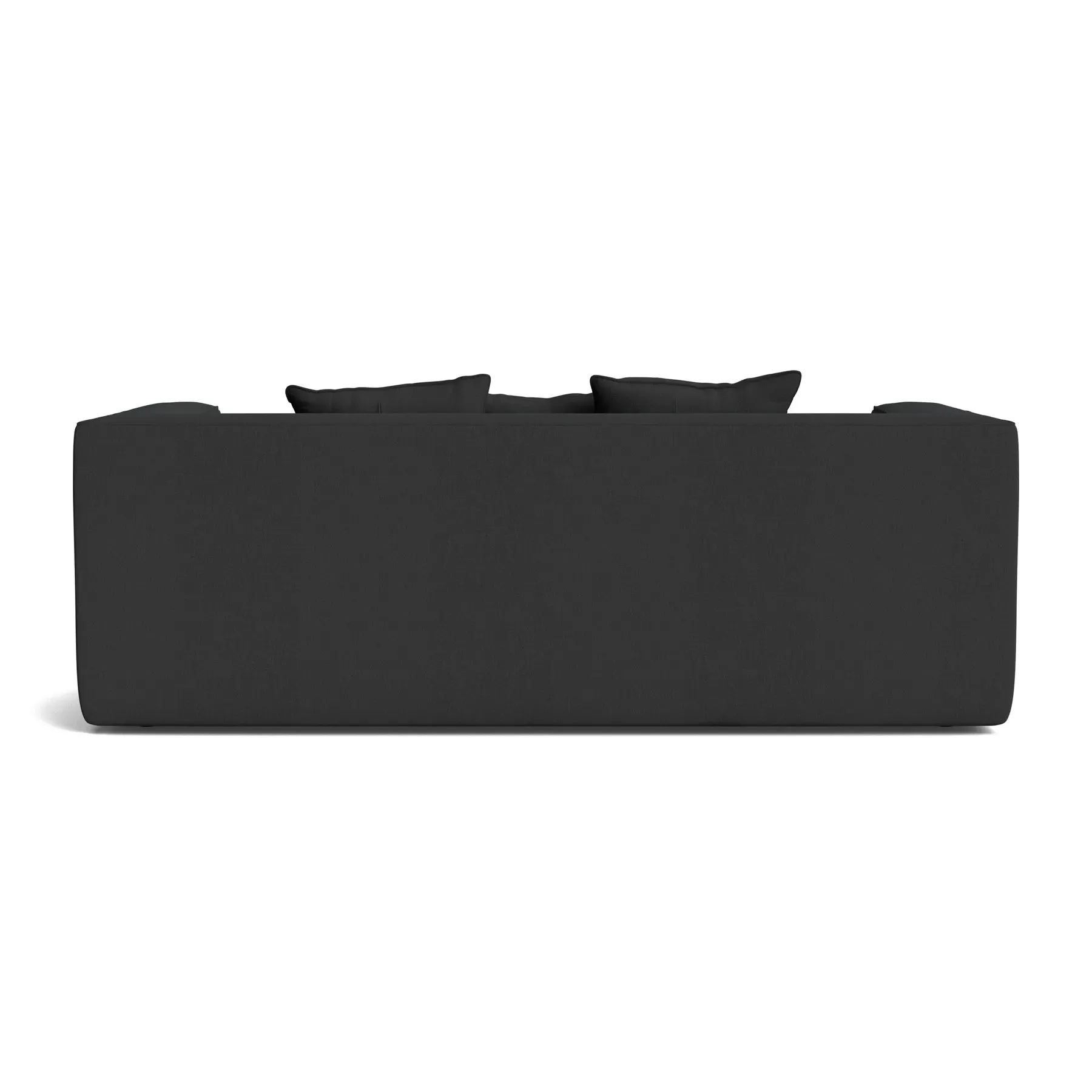 Block 2 Seater Sofa - Siena Charcoal
