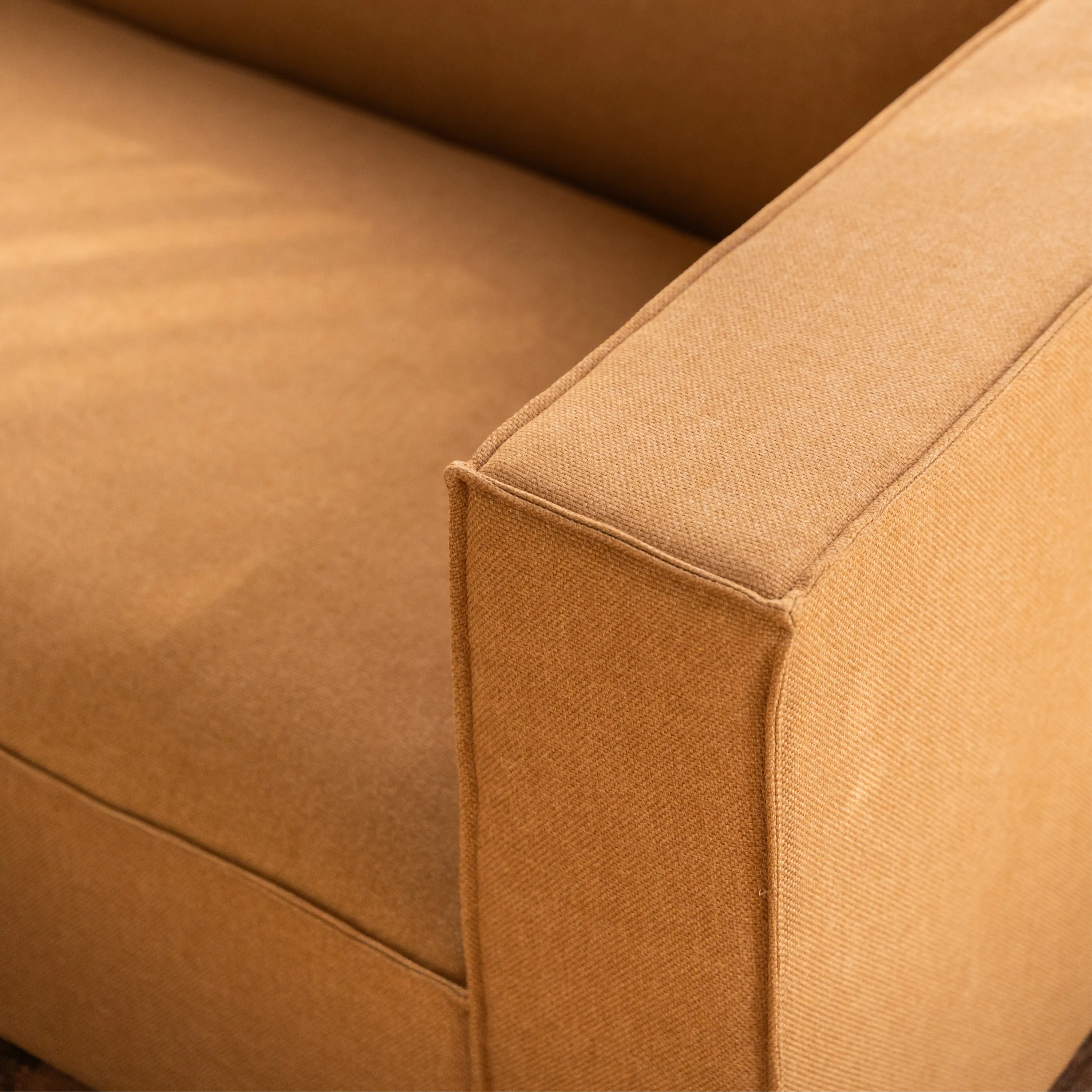 Block 3 Seater Sofa - Fossil Fawn