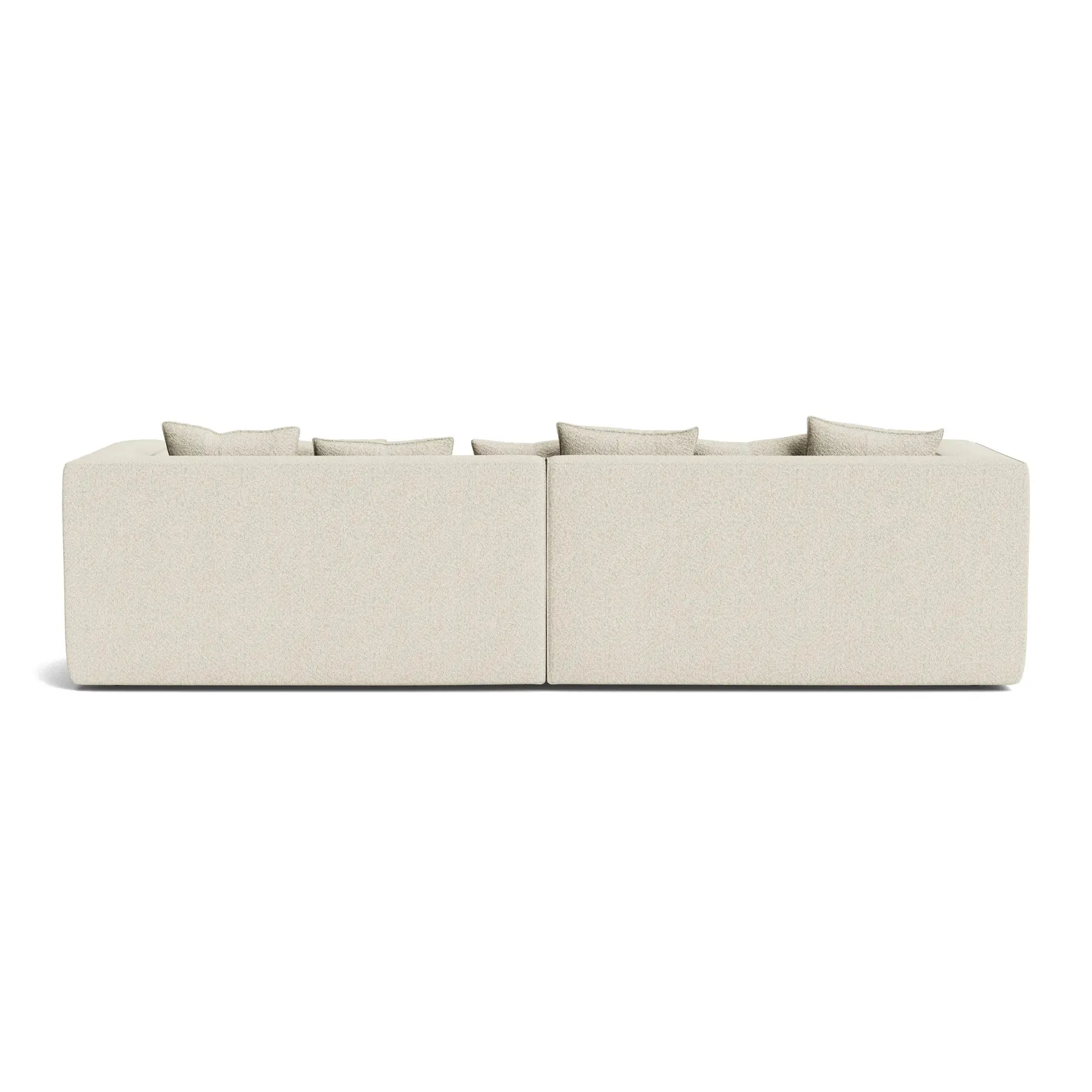 Block 4 Seater Sofa - Copenhagen Grey