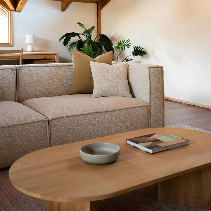 Block 4 Seater Sofa - Copenhagen Grey