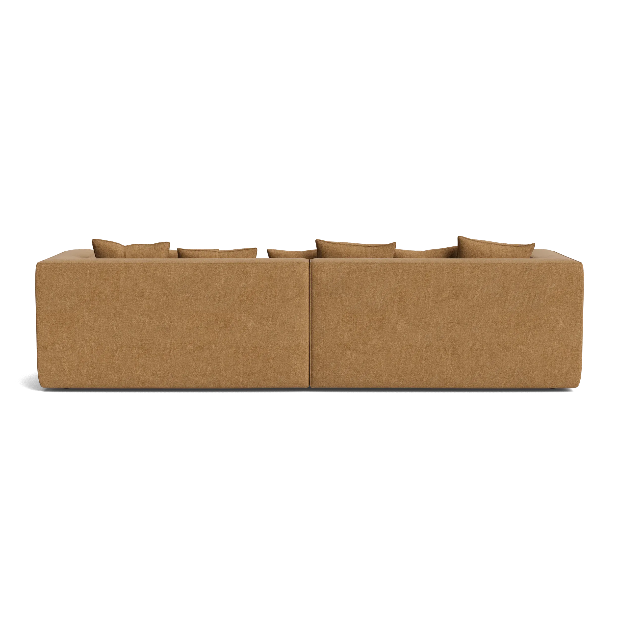 Block 4 Seater Sofa - Fossil Fawn