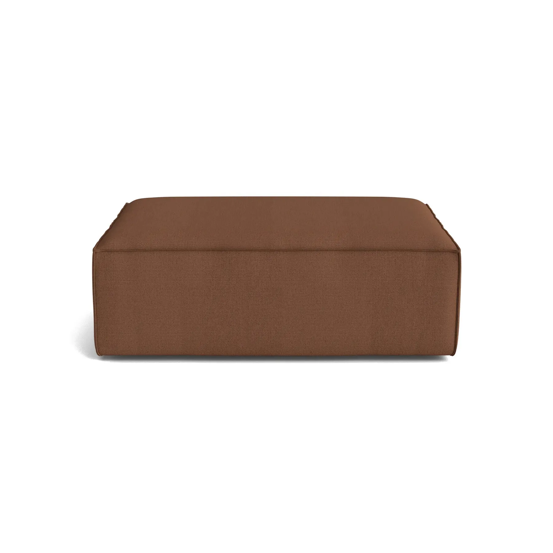 Block Ottoman - Siena Bark