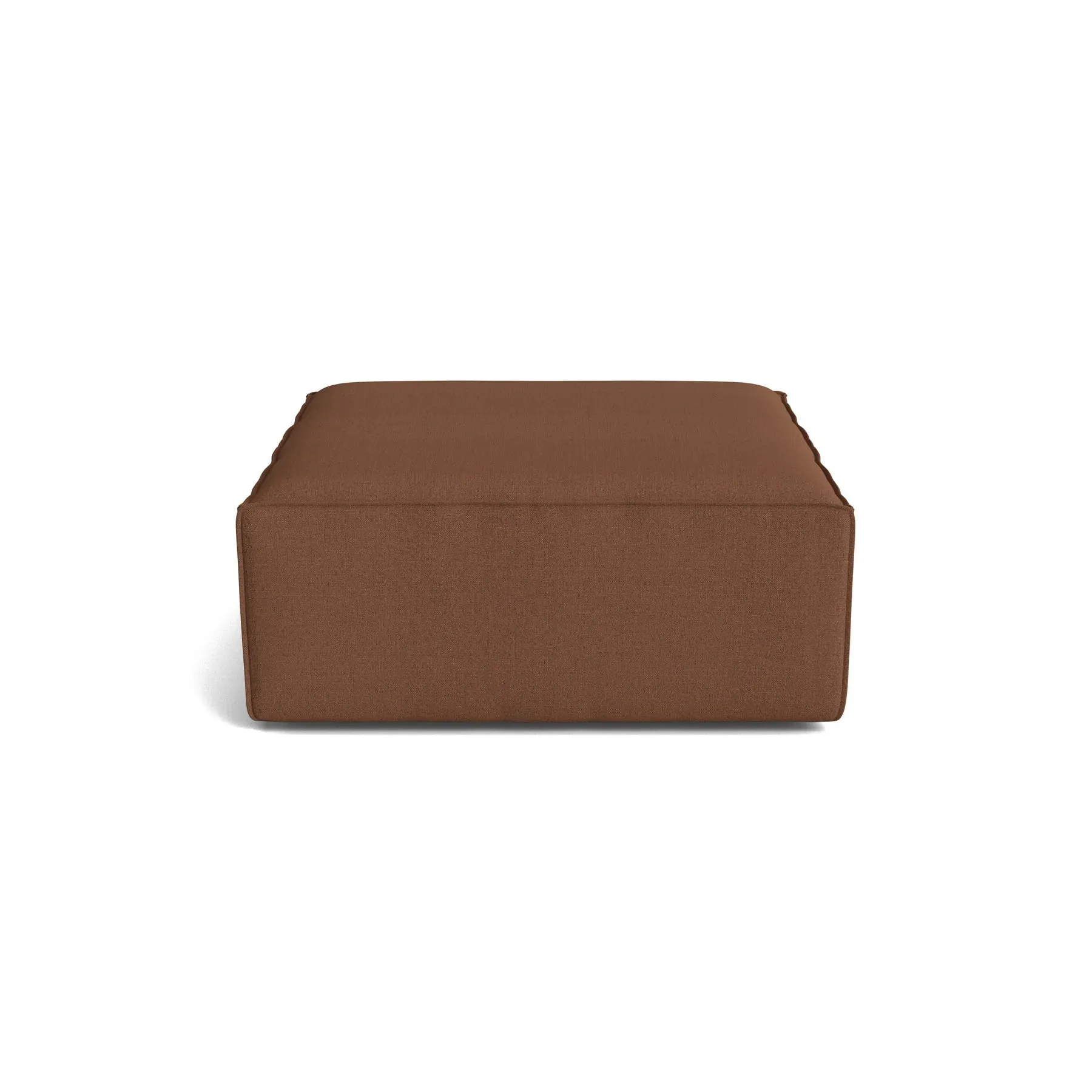 Block Ottoman - Siena Bark