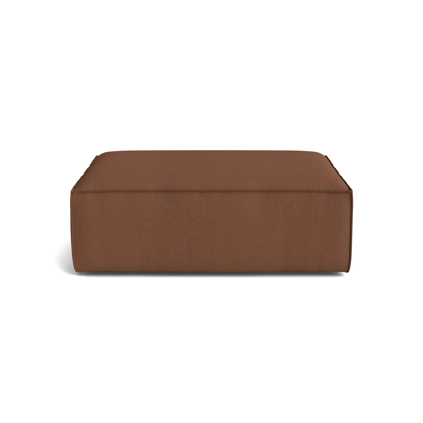 Block Ottoman - Siena Bark