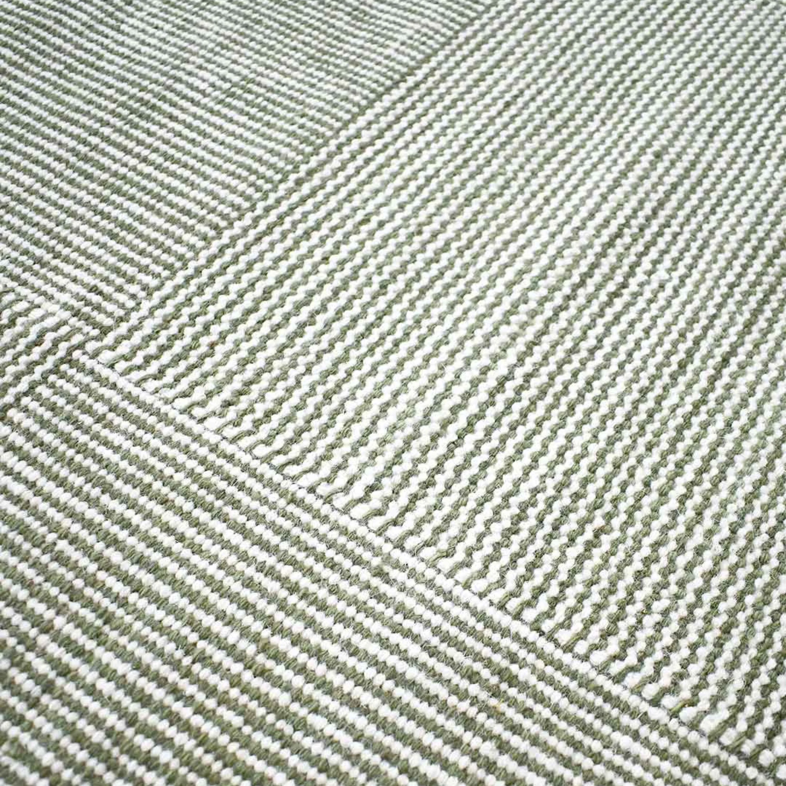 Braid Box Rug - Sage 200cm x 290cm