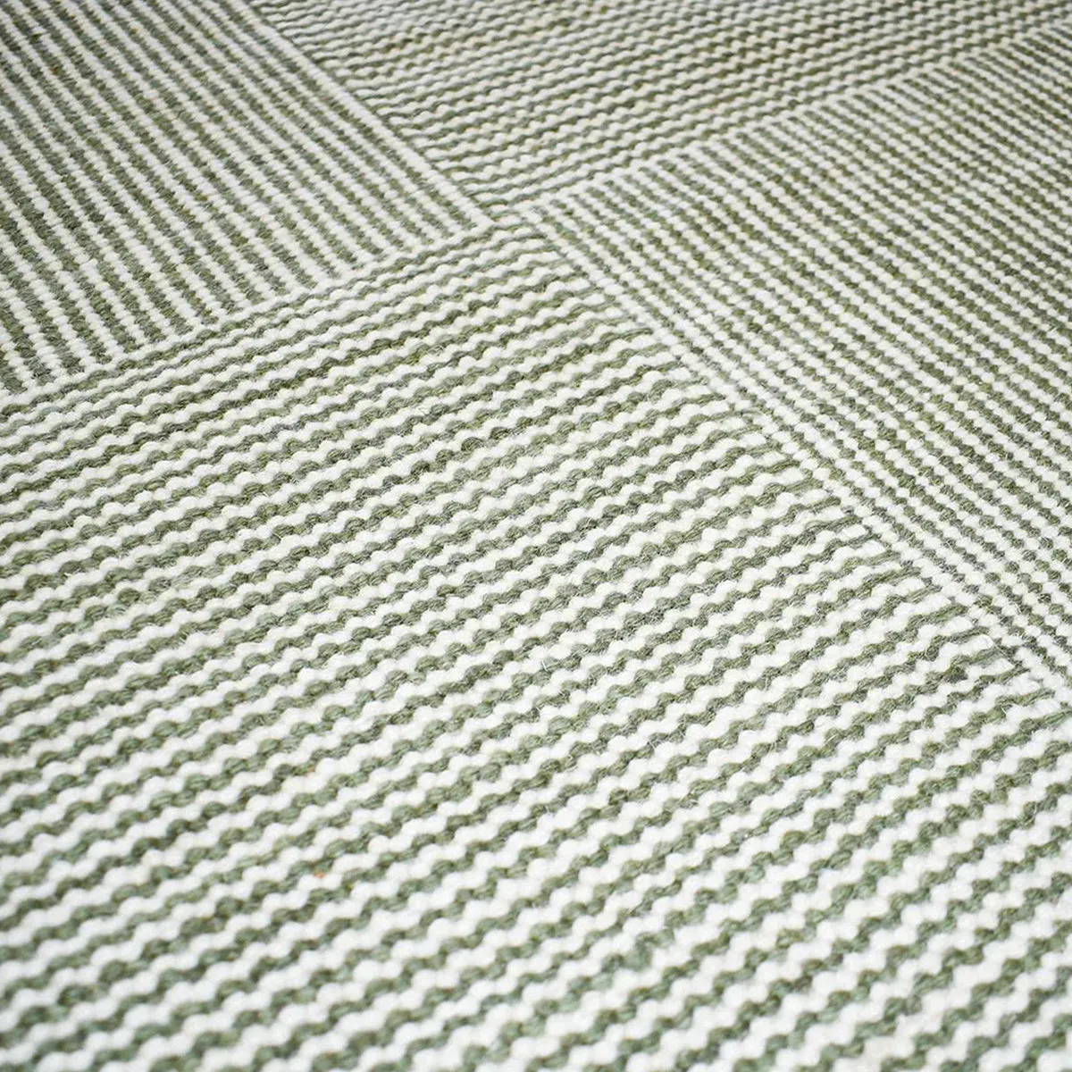 Braid Box Rug - Sage 200cm x 290cm
