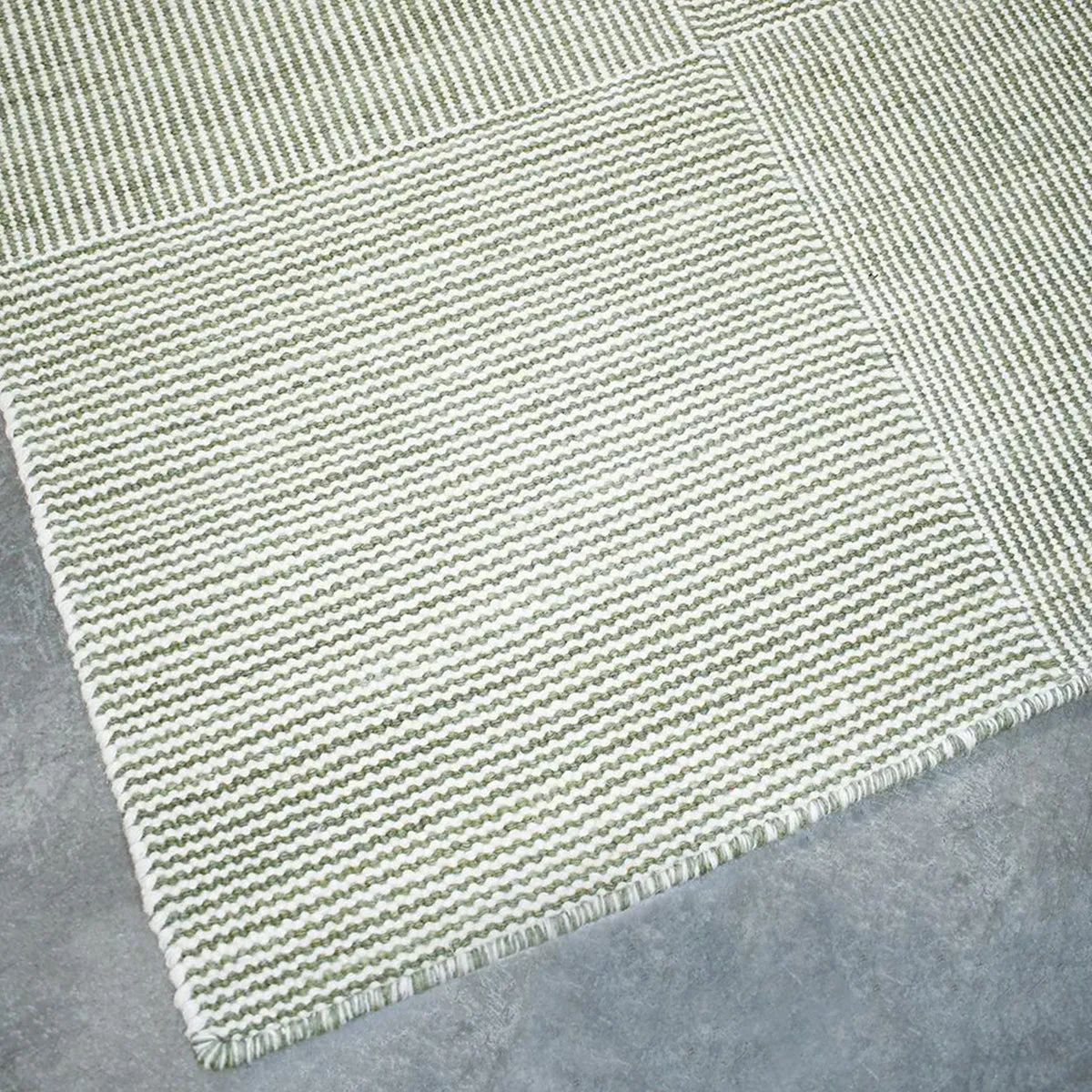 Braid Box Rug - Sage 200cm x 290cm
