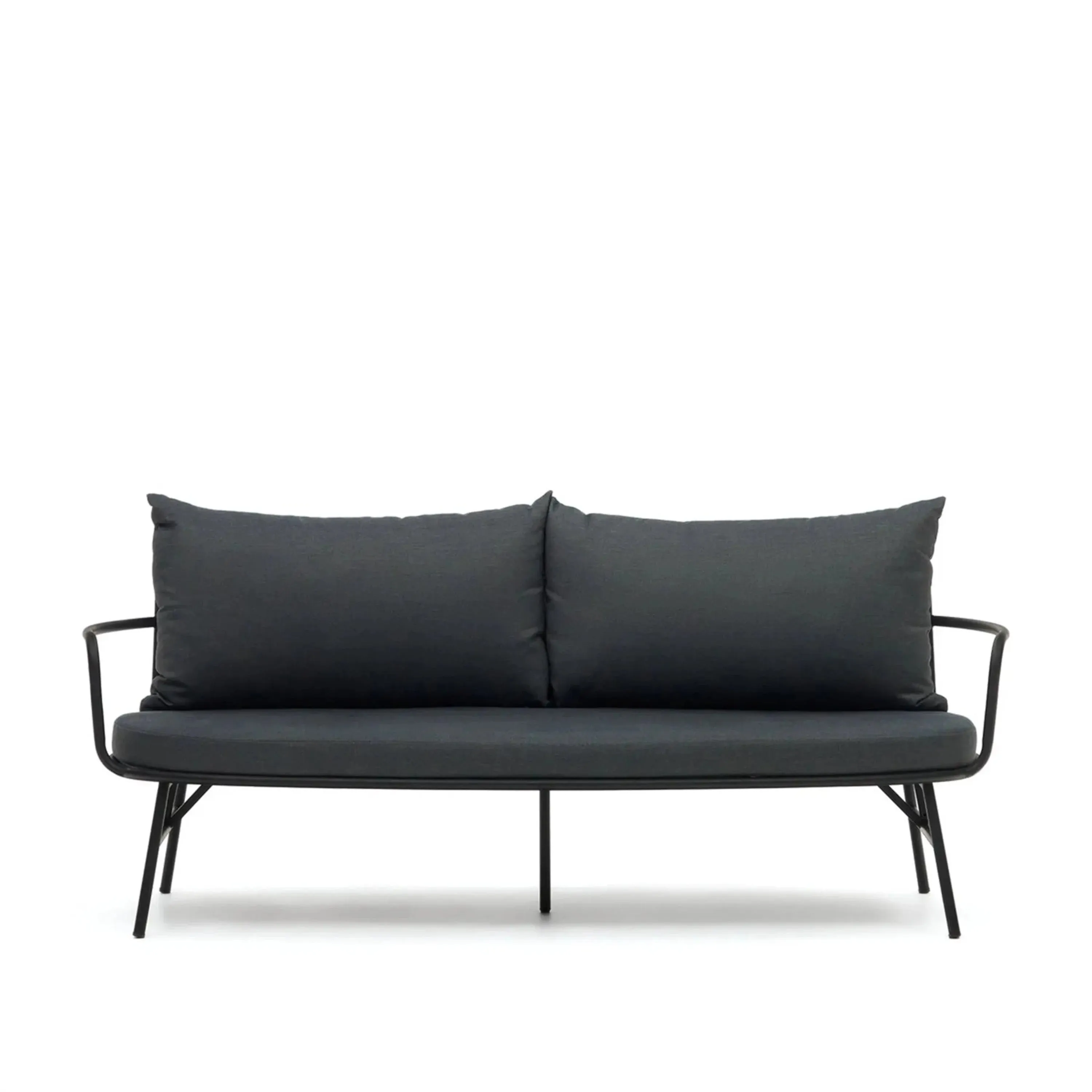Bramant Outdoor 2 Seater Sofa - Black