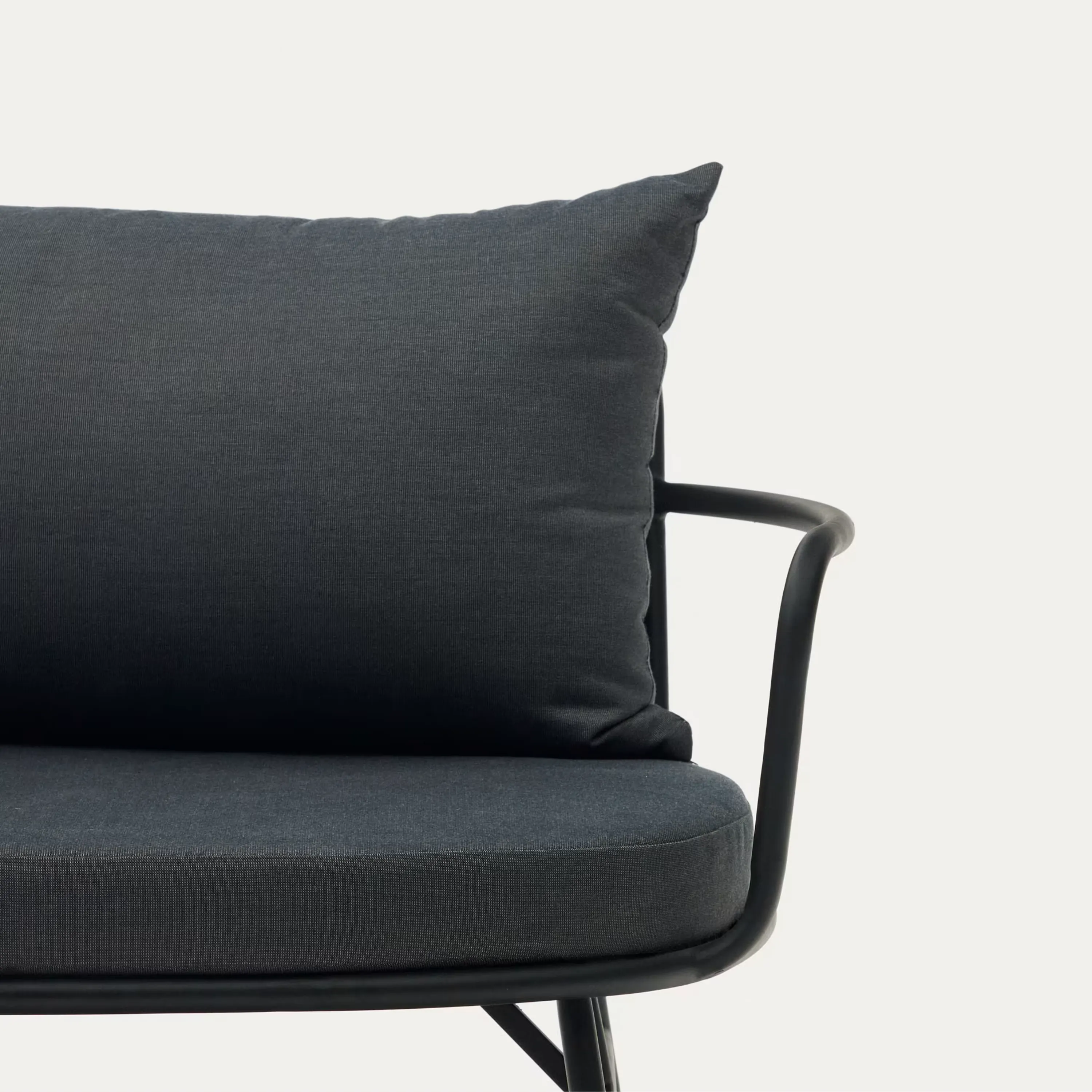 Bramant Outdoor 2 Seater Sofa - Black