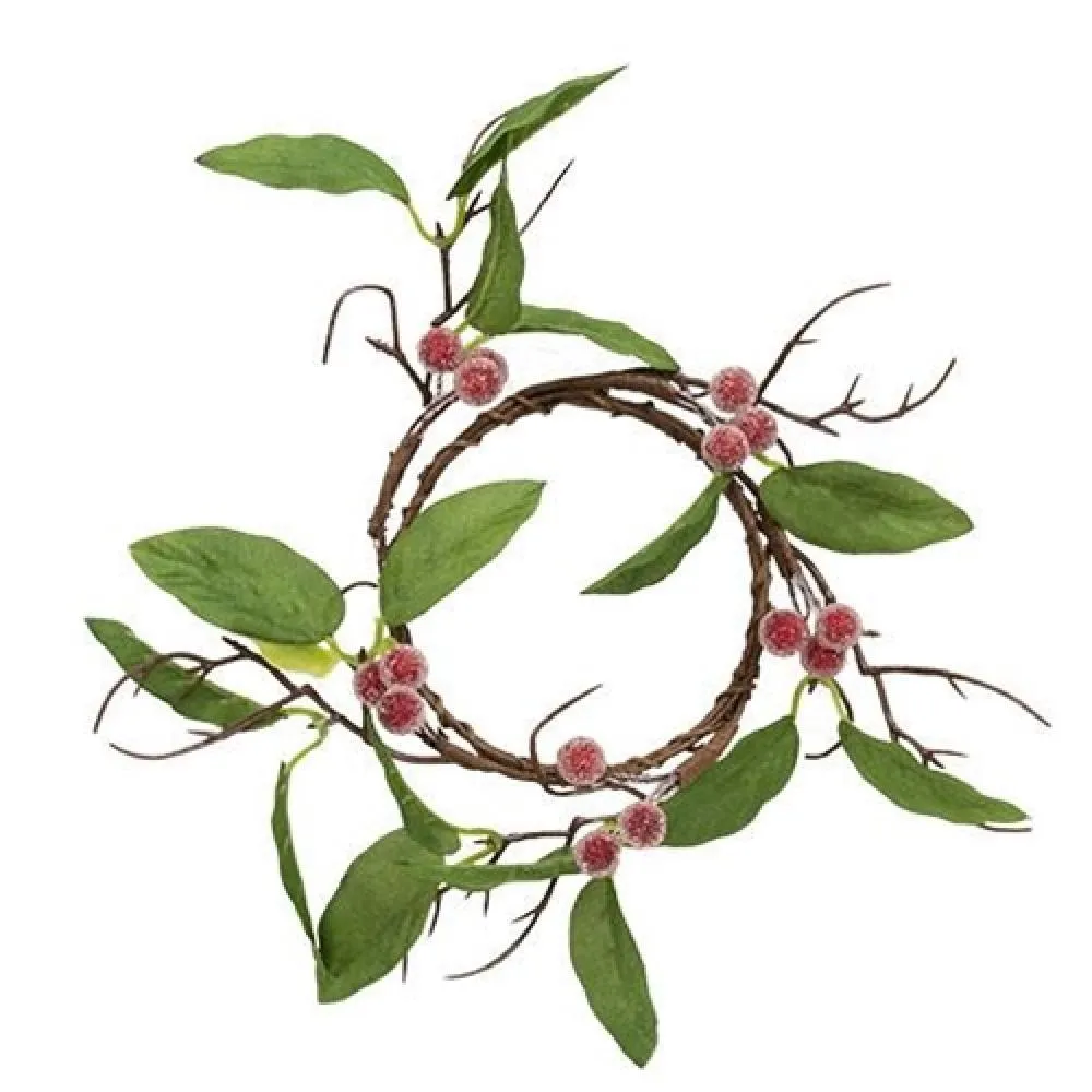 *Burgundy Sugar Berry & Herb Ring