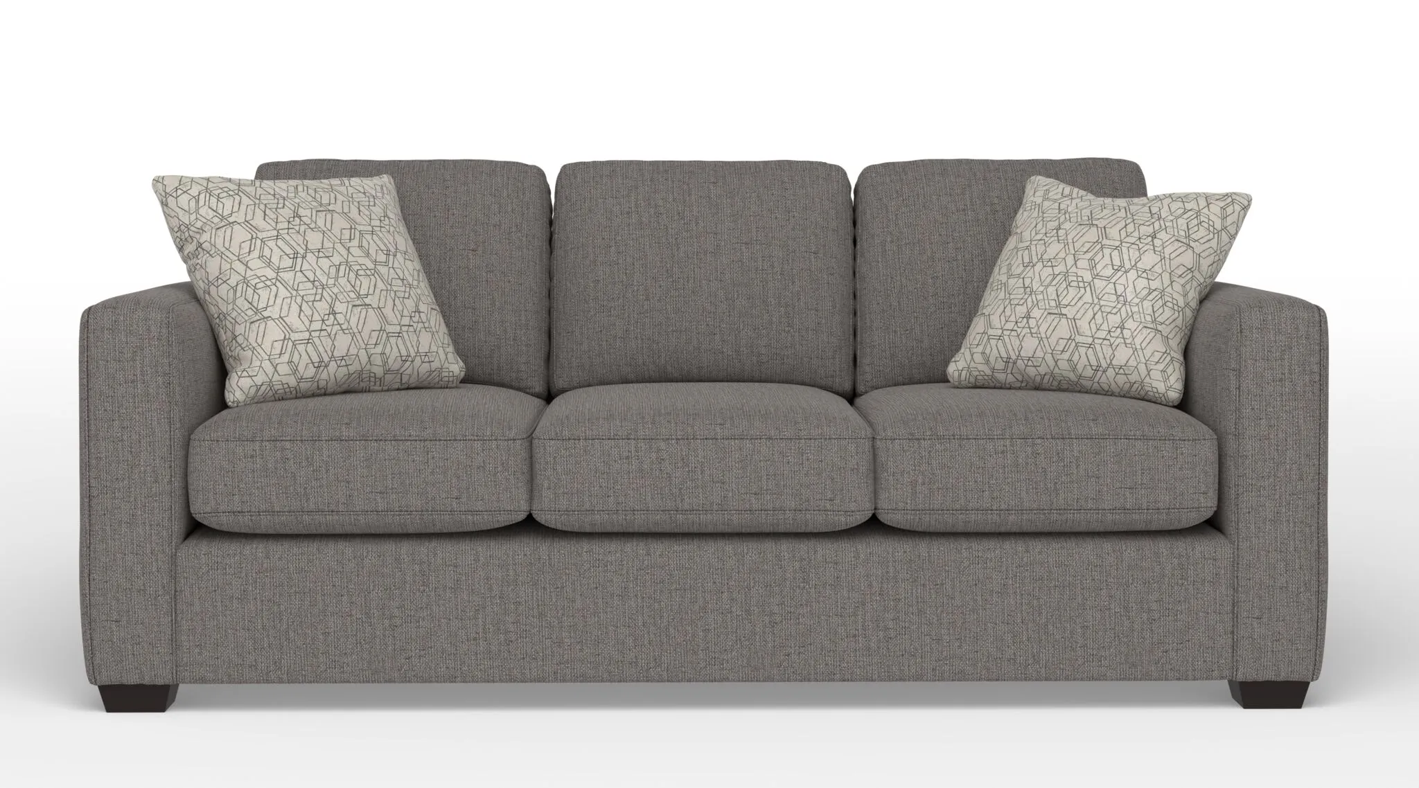 Caleb Queen Sofa Bed with Innerspring Mattress - Patina Grey