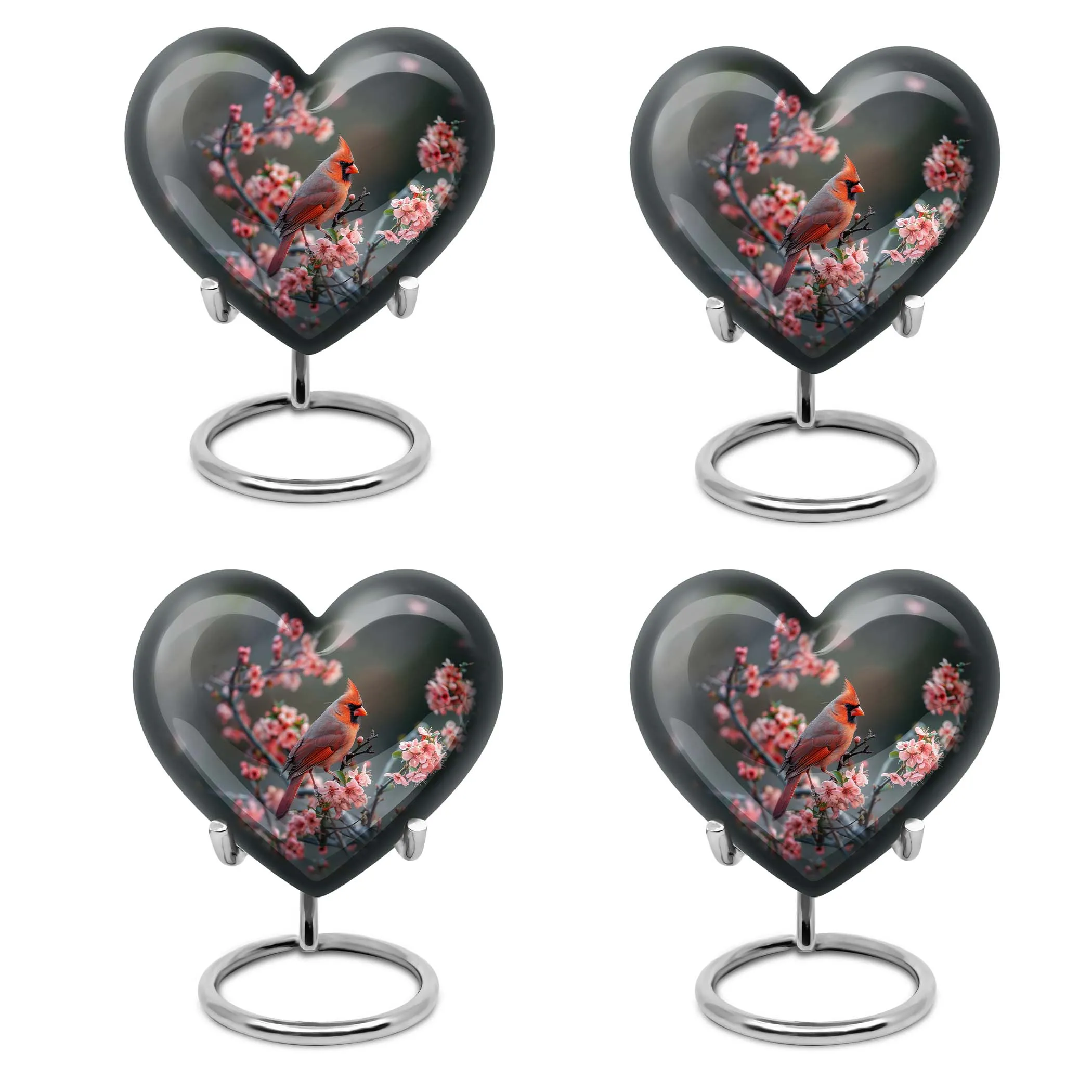 Cardinal Bird Emotion Keeper: Tribute Urn for Memories