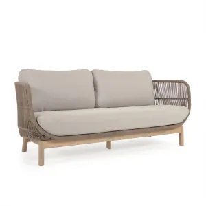 Catalina Outdoor 3 Seater Sofa - Beige