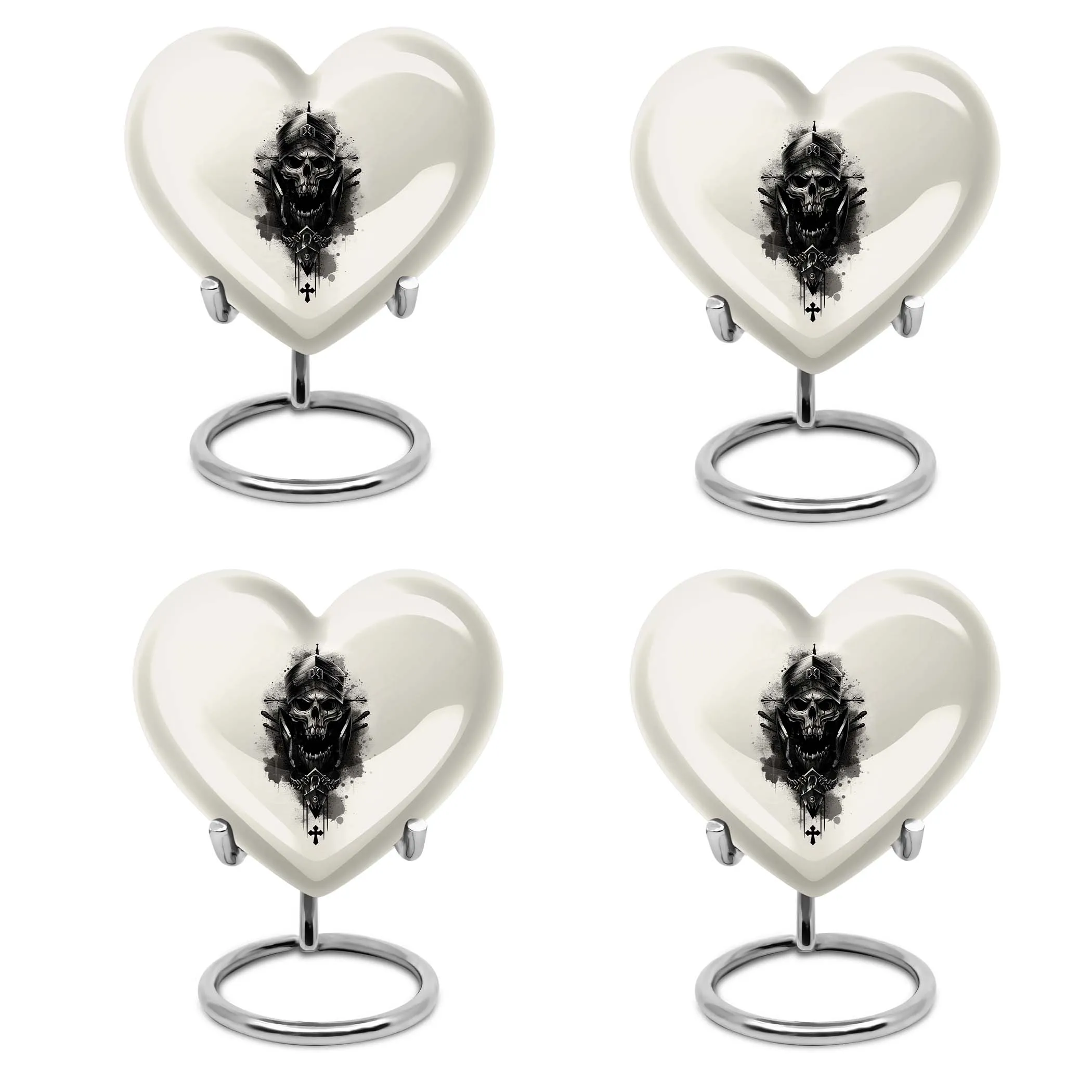 Catholic Urn: Uniquely Crafted Women's Adult Cremation Ensemble