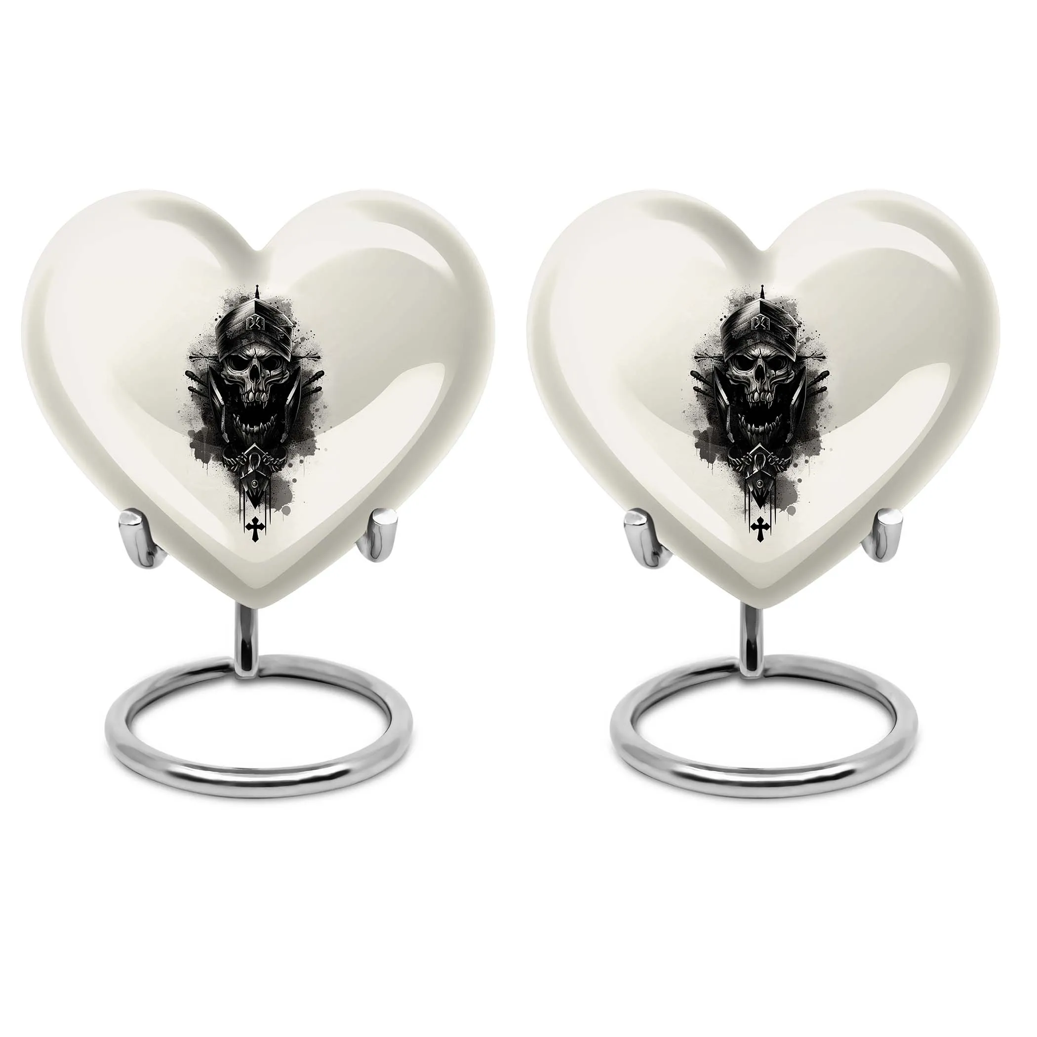 Catholic Urn: Uniquely Crafted Women's Adult Cremation Ensemble
