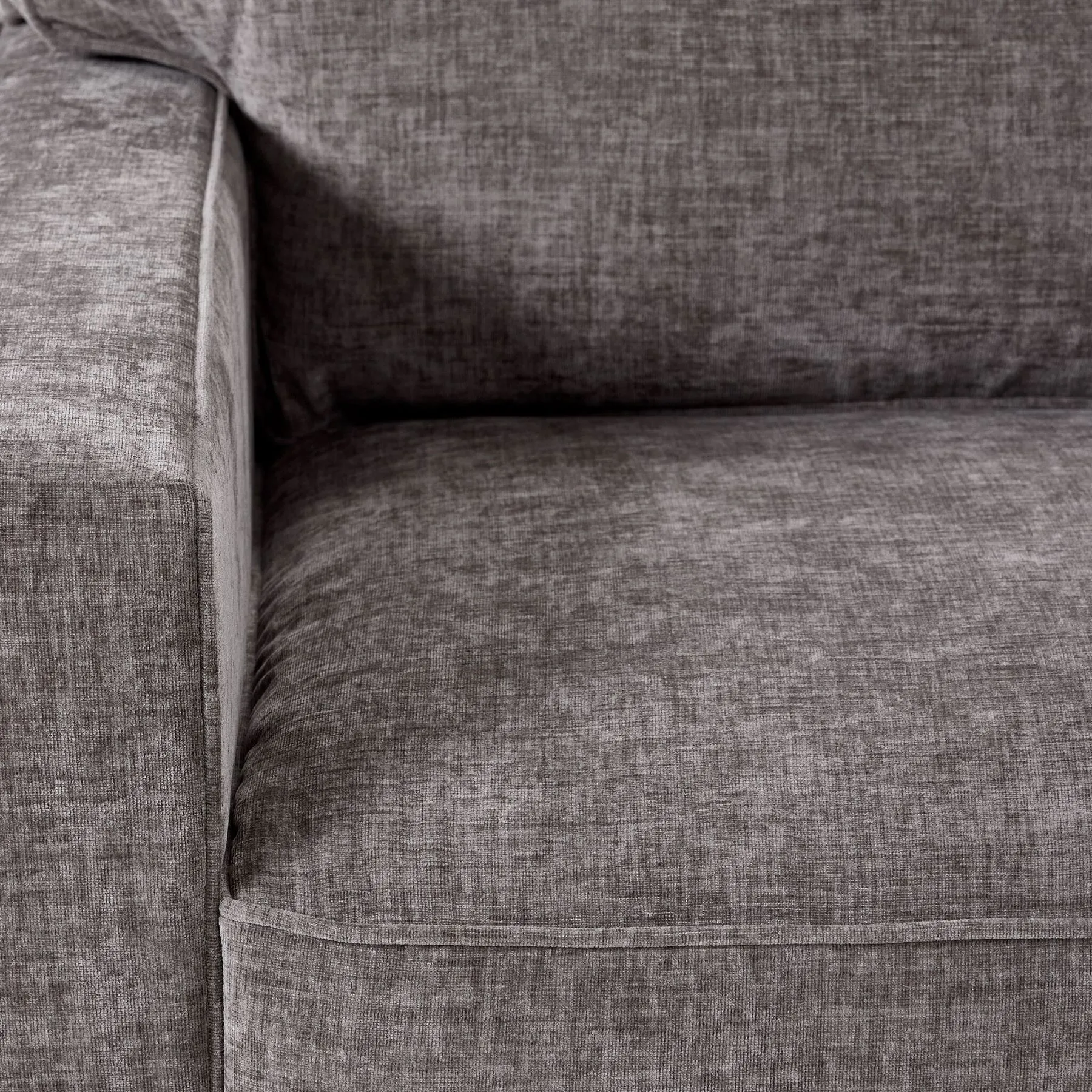 Charlotte 4-Piece Sectional with Right-Facing Chaise - Stone