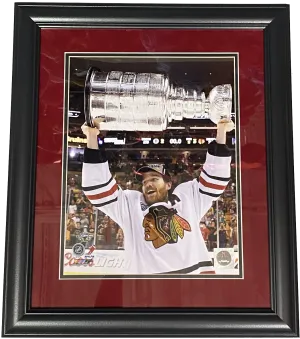 Chicago Blackhawks Duncan Keith 2013 Stanley Cup 18" x 21" Framed Photo
