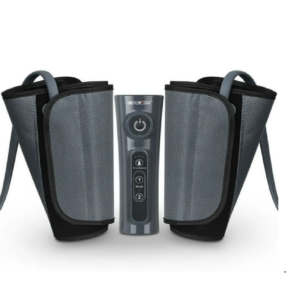CINCOM WMT-CALF-01 Leg Massager for Circulation Air Compression Calf Massager for Muscles Relaxation FSA/HSA Eligible (Grey)