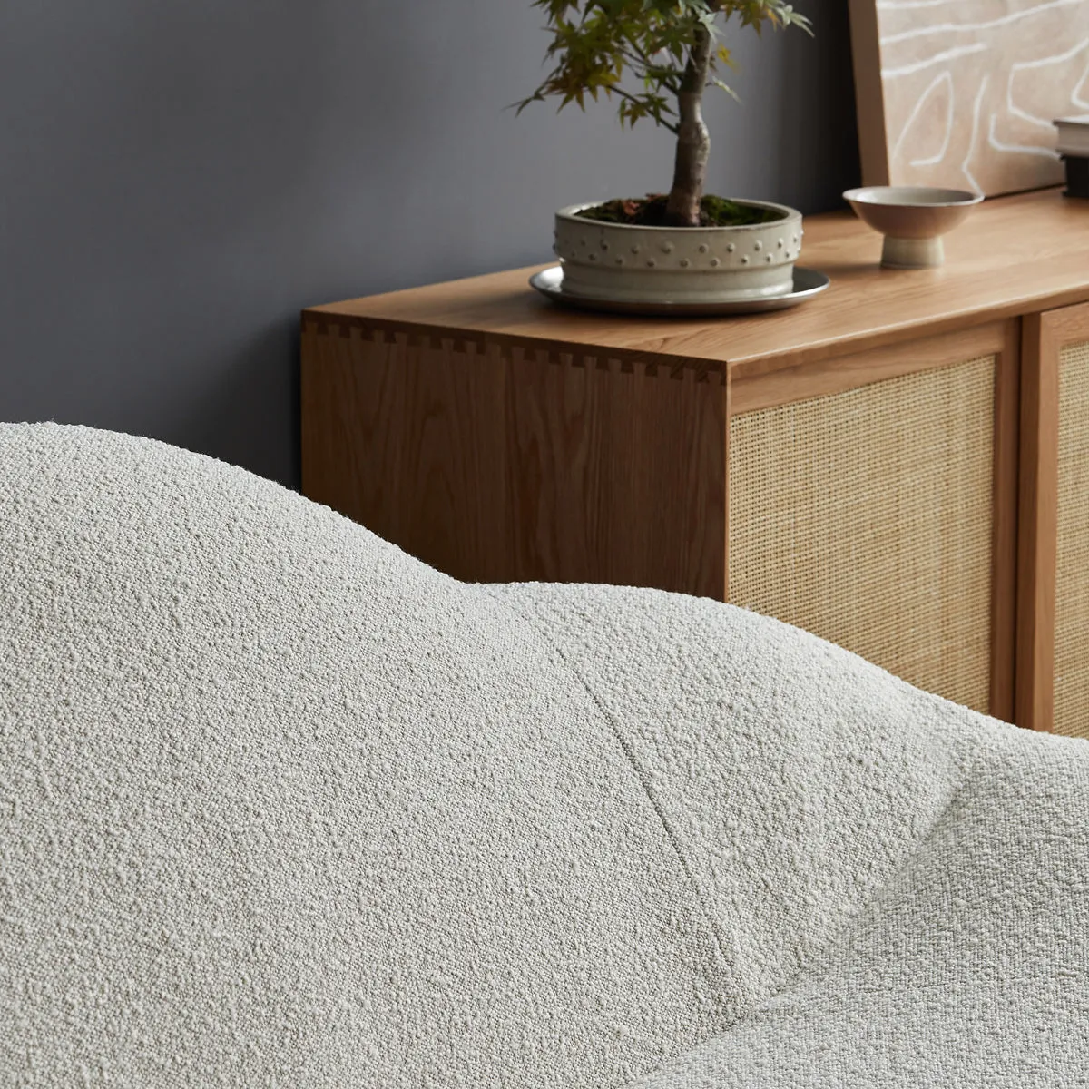 Cloud 2 Seater Sofa - Maya Cream Boucle
