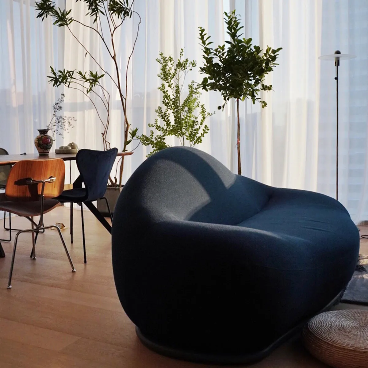 Cloud 2 Seater Sofa - Novatex Navy