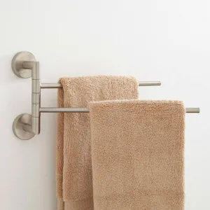 Colvin Double Swing Arm Towel Bar - Brushed Nickel