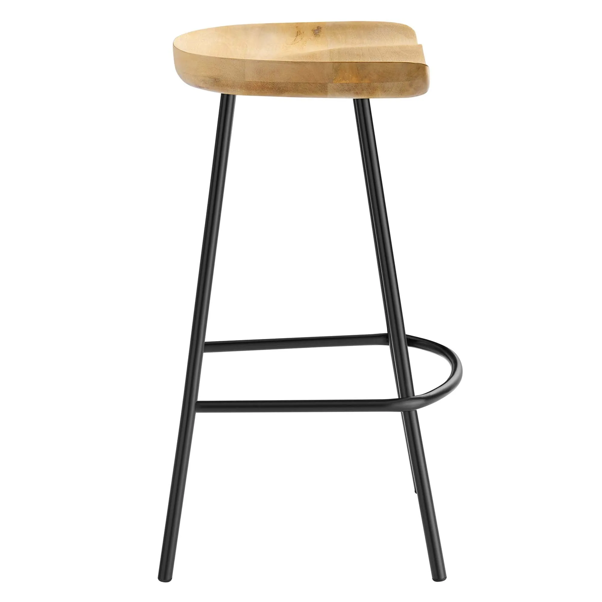 Concord Backless Wood Counter Stools - Set of 2 by Modway