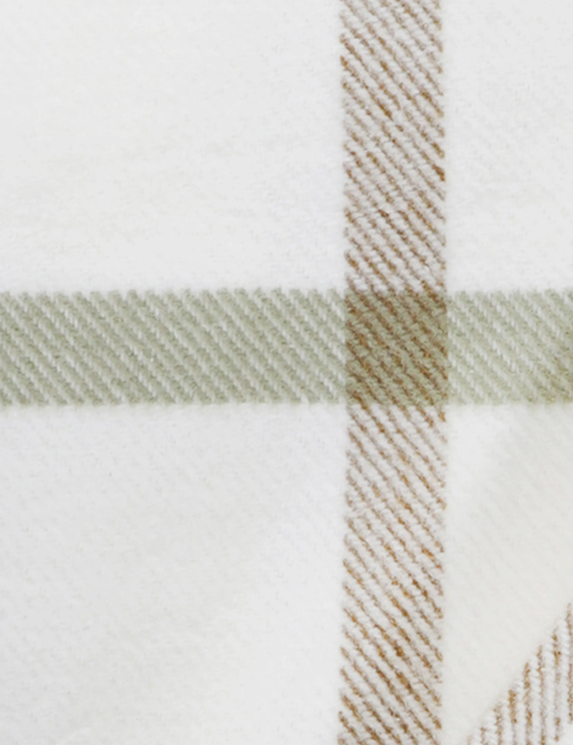 Copenhagen Brushed Cotton Throw by Pom Pom at Home