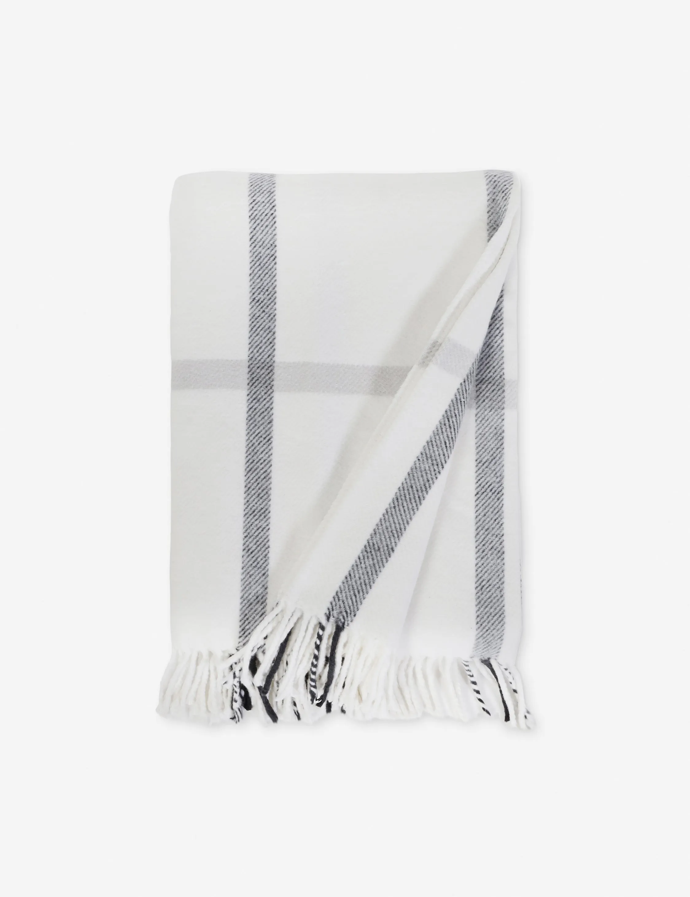 Copenhagen Brushed Cotton Throw by Pom Pom at Home