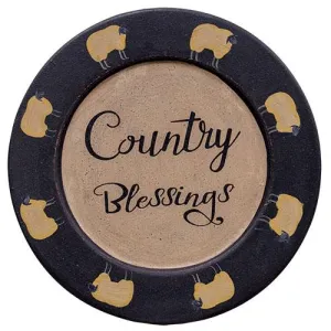 *Country Blessings Sheep Plate