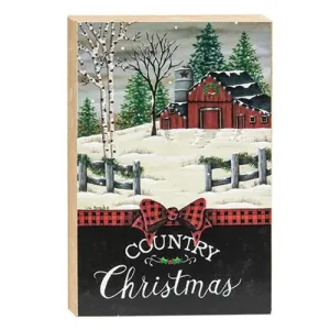 *Country Christmas Block