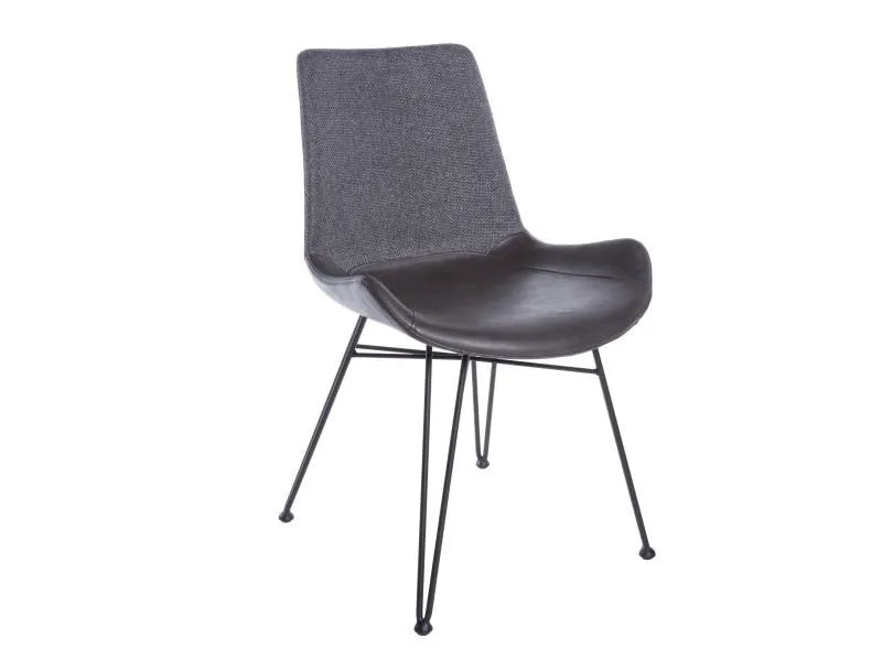 Crestmont Dining Chair GUNPOWDER/BLACK - Set of 2