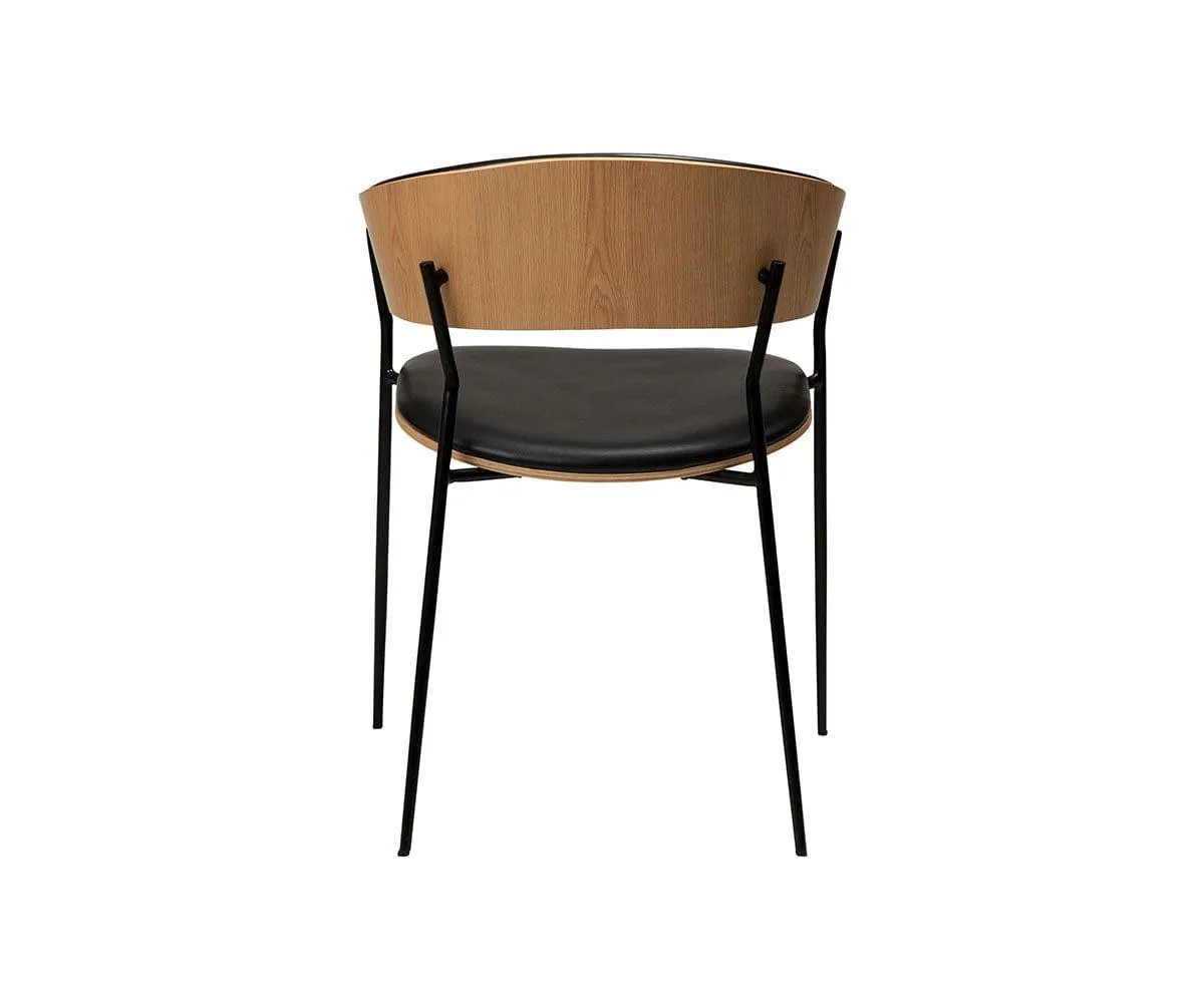 Crib Leather Dining Chair