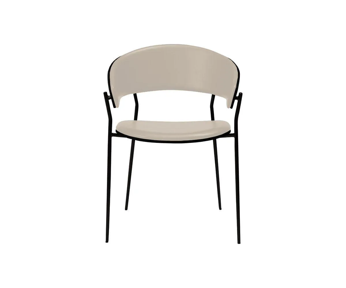 Crib Leather Dining Chair
