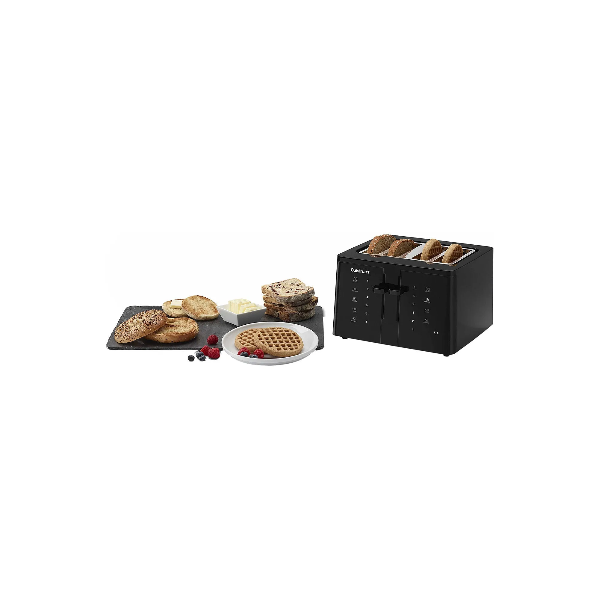 Cuisinart T-Series Touchscreen 4-Slice Toaster CPT-T40 - BLACK ONE SIZE