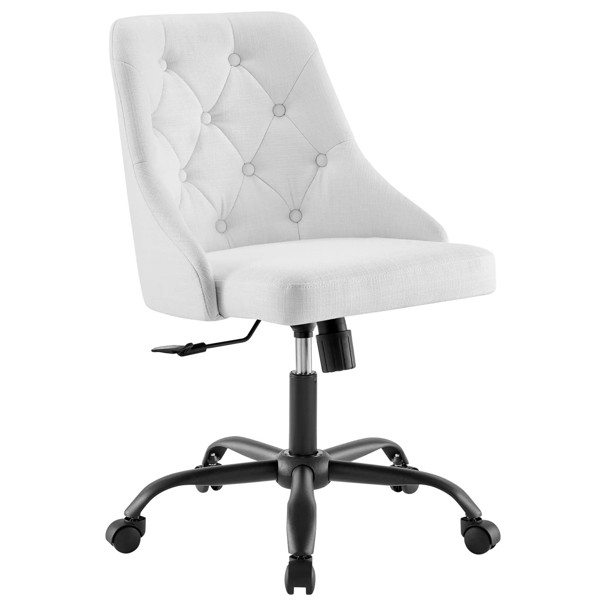 Distinct Tufted Swivel Upholstered Office Chair by Modway