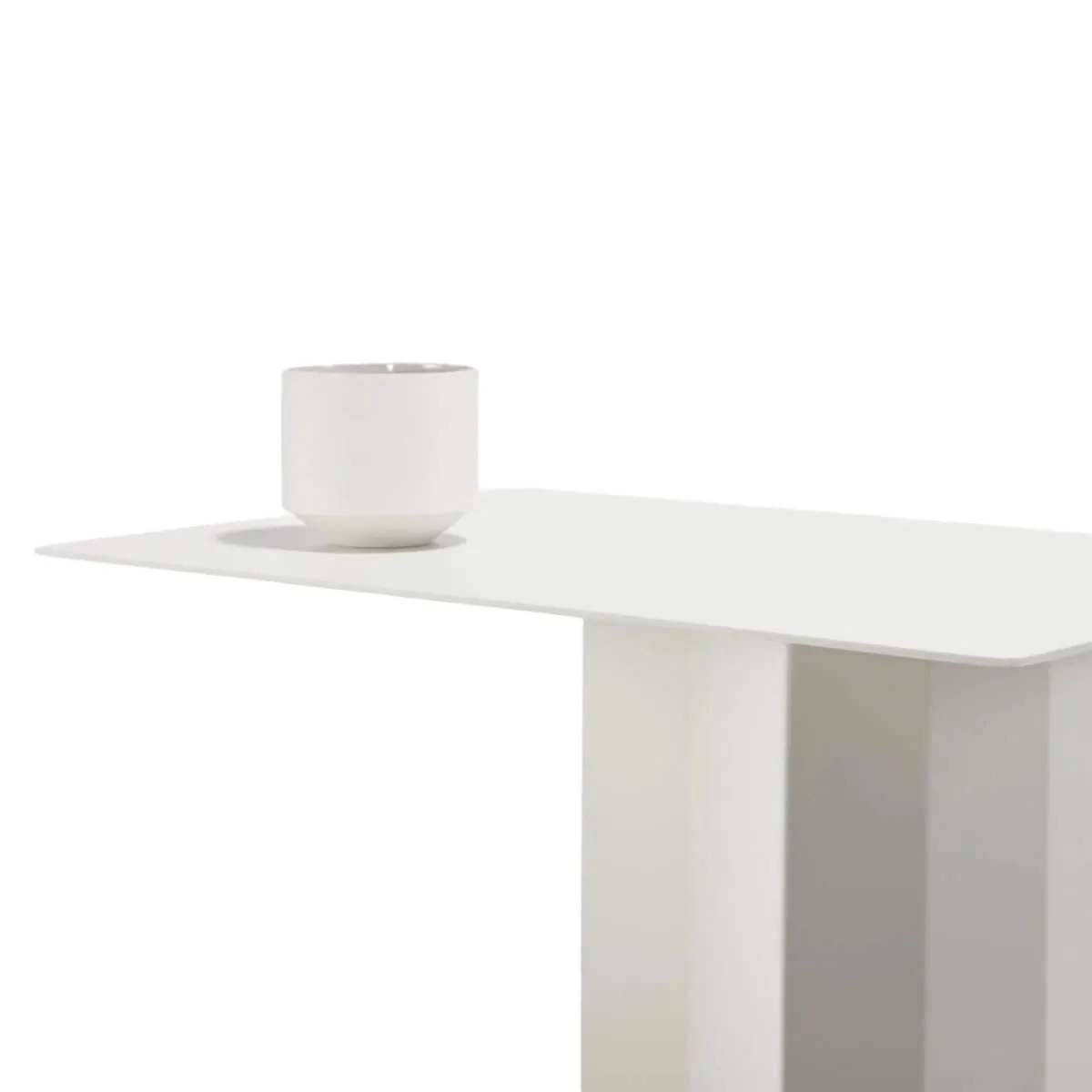 Doric Side Table Small - Light Grey